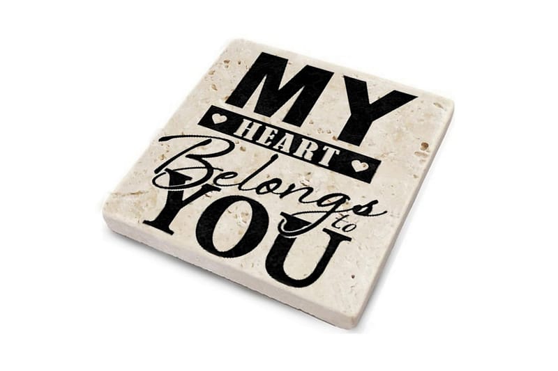 Glasunderlägg 4-pack - Flerfärgad - Inredning - Dekoration & inredningsdetaljer - Bordsdekoration - Glasunderlägg