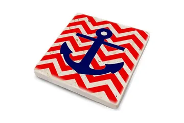 Glasunderlägg 4-pack - Flerfärgad - Inredning - Dekoration & inredningsdetaljer - Bordsdekoration - Glasunderlägg