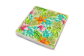 Glasunderlägg 4-pack - Flerfärgad - Inredning - Dekoration & inredningsdetaljer - Bordsdekoration - Glasunderlägg