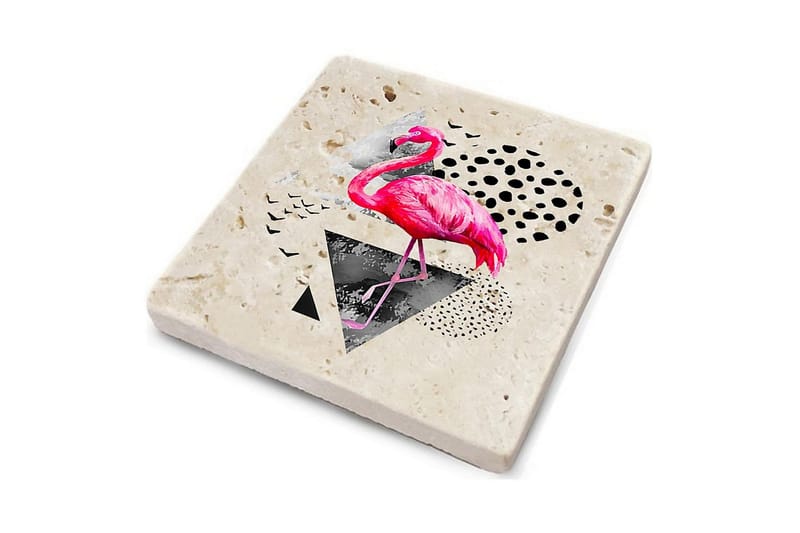 Glasunderlägg 4-pack - Flerfärgad - Inredning - Dekoration & inredningsdetaljer - Bordsdekoration - Glasunderlägg