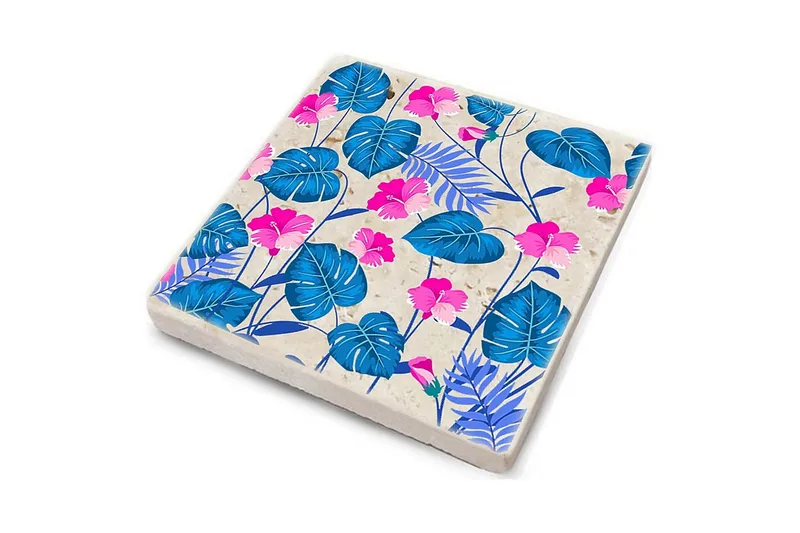 Glasunderlägg 4-pack - Flerfärgad - Inredning - Dekoration & inredningsdetaljer - Bordsdekoration - Glasunderlägg