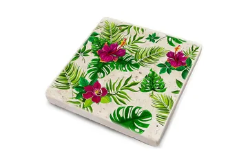 Glasunderlägg 4-pack - Flerfärgad - Inredning - Dekoration & inredningsdetaljer - Bordsdekoration - Glasunderlägg