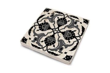 Glasunderlägg 4-pack - Svart/Mörkgrå - Inredning - Dekoration & inredningsdetaljer - Bordsdekoration - Glasunderlägg