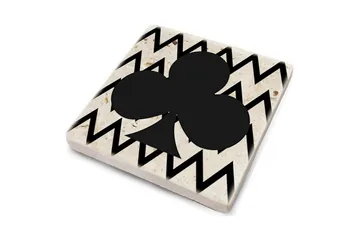 Glasunderlägg 4-pack - Flerfärgad - Inredning - Dekoration & inredningsdetaljer - Bordsdekoration - Glasunderlägg