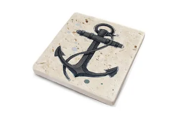 Glasunderlägg 4-pack - Flerfärgad - Inredning - Dekoration & inredningsdetaljer - Bordsdekoration - Glasunderlägg