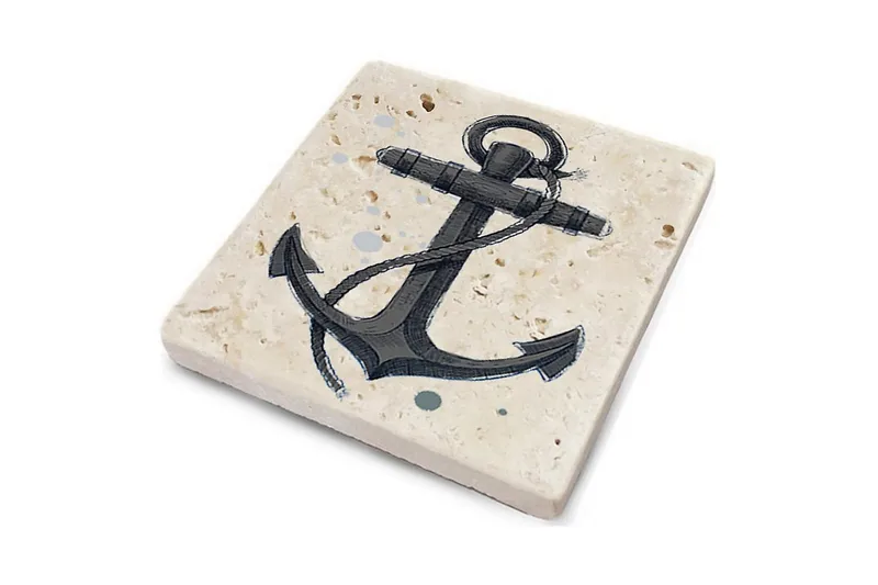 Glasunderlägg 4-pack - Flerfärgad - Inredning - Dekoration & inredningsdetaljer - Bordsdekoration - Glasunderlägg