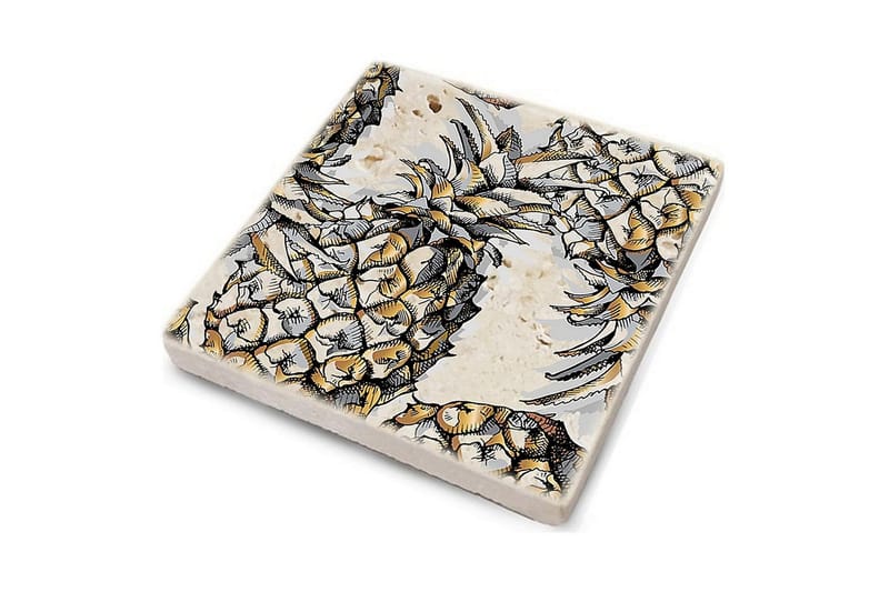 Glasunderlägg 4-pack - Flerfärgad - Inredning - Dekoration & inredningsdetaljer - Bordsdekoration - Glasunderlägg