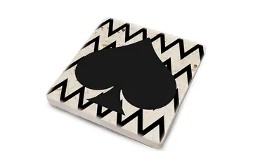 Glasunderlägg 4-pack - Flerfärgad - Inredning - Dekoration & inredningsdetaljer - Bordsdekoration - Glasunderlägg