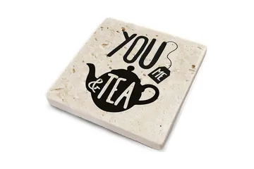 Glasunderlägg 4-pack - Flerfärgad - Inredning - Dekoration & inredningsdetaljer - Bordsdekoration - Glasunderlägg