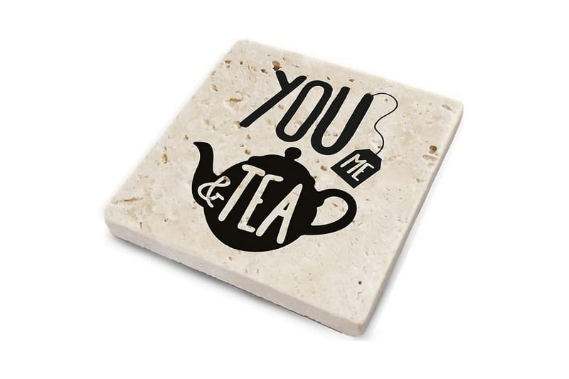 Glasunderlägg 4-pack - Flerfärgad - Inredning - Dekoration & inredningsdetaljer - Bordsdekoration - Glasunderlägg