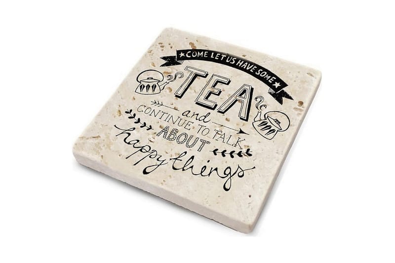 Glasunderlägg 4-pack - Flerfärgad - Inredning - Dekoration & inredningsdetaljer - Bordsdekoration - Glasunderlägg