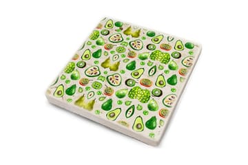 Glasunderlägg 4-pack - Flerfärgad - Inredning - Dekoration & inredningsdetaljer - Bordsdekoration - Glasunderlägg