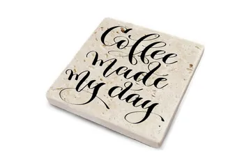 Glasunderlägg 4-pack - Flerfärgad - Inredning - Dekoration & inredningsdetaljer - Bordsdekoration - Glasunderlägg