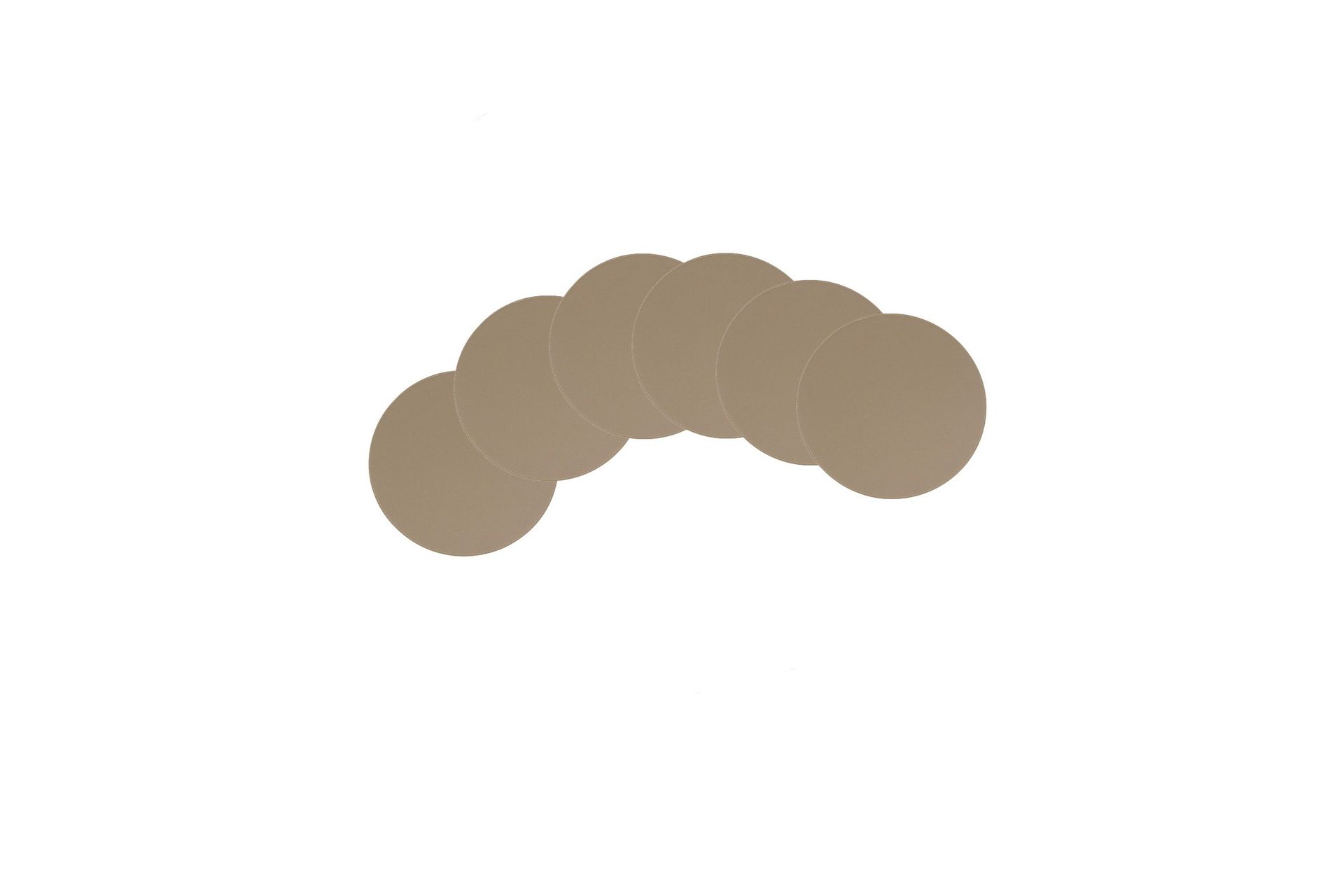 Moana Glasunderlägg Ø10 cm - Latte