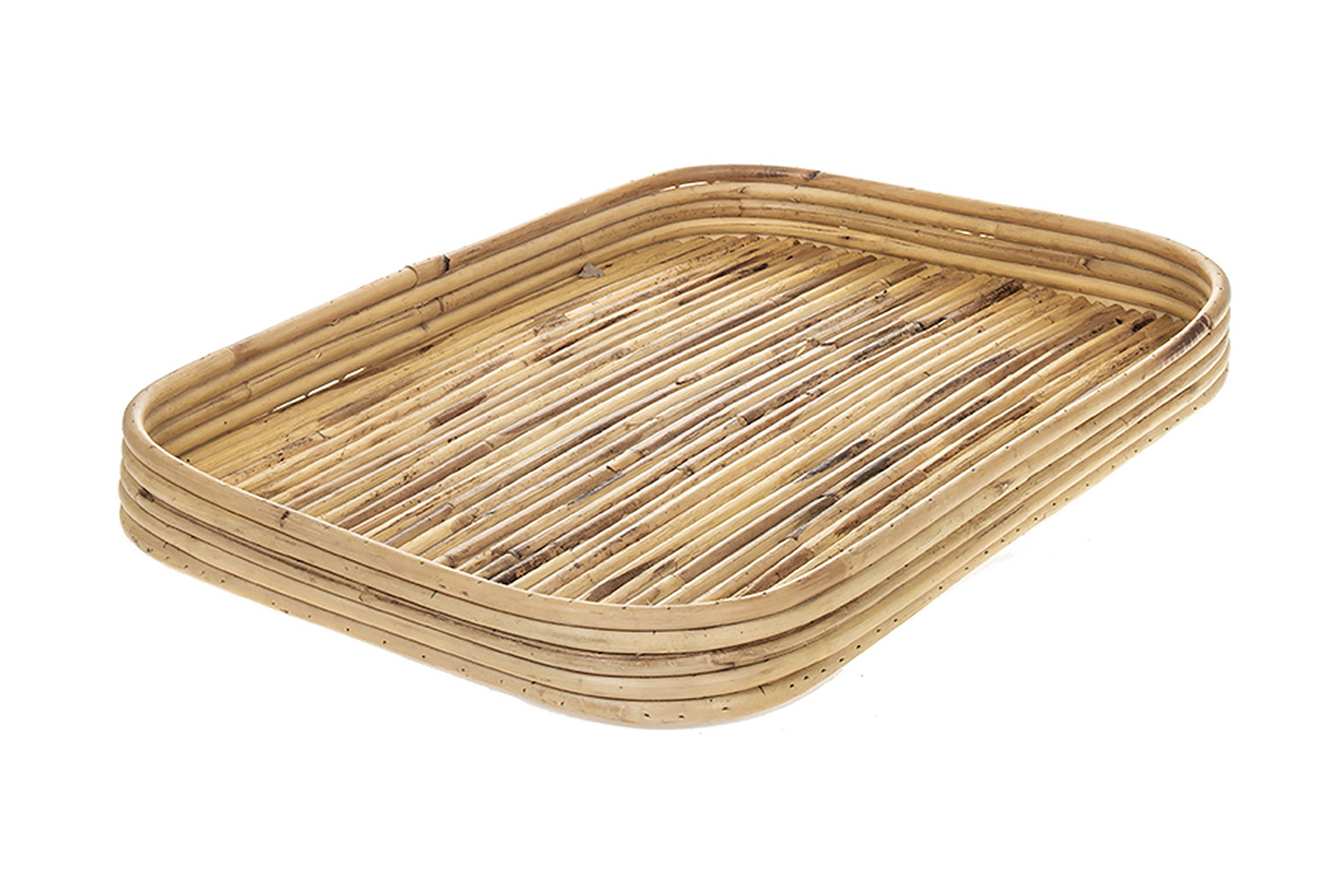 Bricka Rattan Rotting 55x37 cm