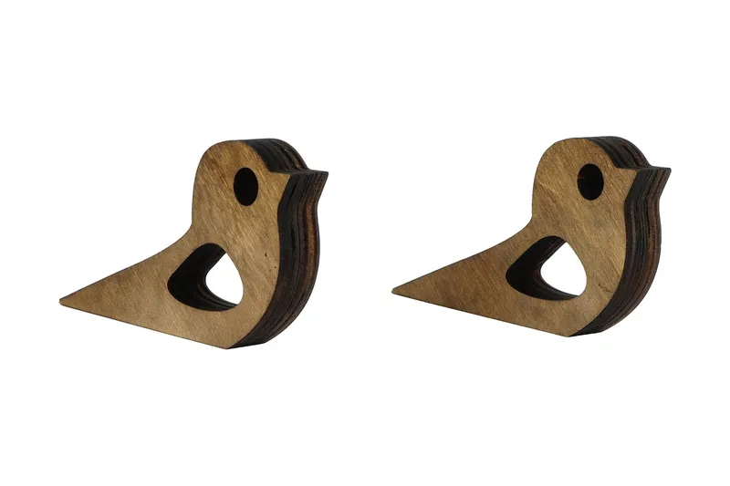 Bulletin Dörrstopp 14 cm Golv, Brons