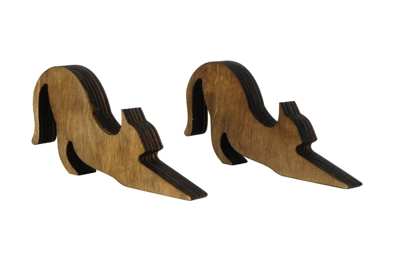 Bulletin Dörrstopp 16 cm Golv, Brons