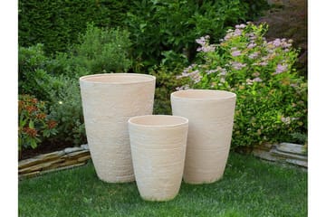 Camia Kruka 35.5 cm - Beige - Inredning - Dekoration & inredningsdetaljer - Krukor & ytterkrukor