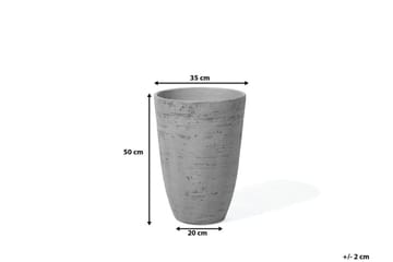 Camia Kruka 35.5 cm - Grå - Inredning - Dekoration & inredningsdetaljer - Krukor & ytterkrukor - Utomhuskruka