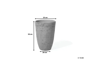 Camia Kruka 35.5 cm - Grå - Inredning - Dekoration & inredningsdetaljer - Krukor & ytterkrukor - Utomhuskruka