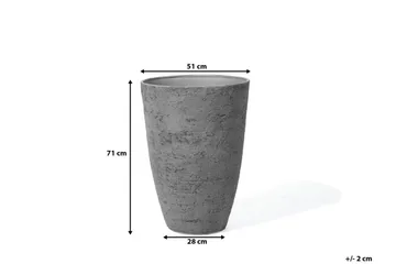Camia Kruka 51 cm - Grå - Inredning - Dekoration & inredningsdetaljer - Krukor & ytterkrukor - Utomhuskruka
