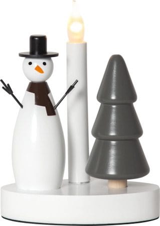 Christmas Joy Ljusstake 16 cm - vit - Inredning - Dekoration & inredningsdetaljer - Julpynt & juldekoration