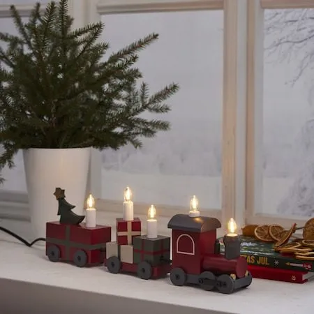 Christmas train Ljusstake 42 cm - flerfärgad - Inredning - Dekoration & inredningsdetaljer - Julpynt & juldekoration