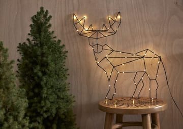 Cupid Inomhusdekoration belysning 47 cm - svart - Inredning - Dekoration & inredningsdetaljer - Julpynt & juldekoration