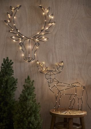 Cupid Inomhusdekoration belysning 52 cm - svart - Inredning - Dekoration & inredningsdetaljer - Julpynt & juldekoration