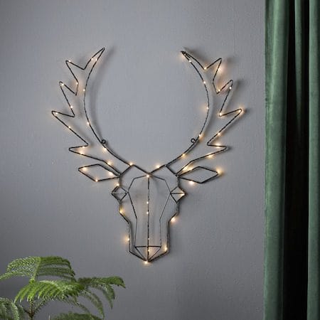 Cupid Inomhusdekoration belysning 52 cm - svart - Inredning - Dekoration & inredningsdetaljer - Julpynt & juldekoration