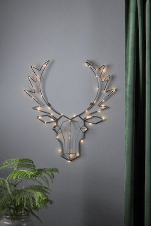 Cupid Inomhusdekoration belysning 52 cm - svart - Inredning - Dekoration & inredningsdetaljer - Julpynt & juldekoration