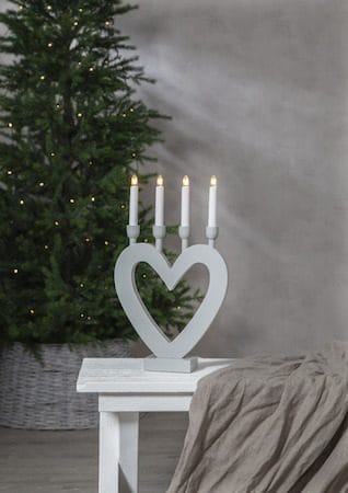 Dala Ljusstake 27 cm - grå - Inredning - Dekoration & inredningsdetaljer - Julpynt & juldekoration