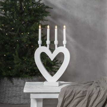 Dala Ljusstake 27 cm - vit - Inredning - Dekoration & inredningsdetaljer - Julpynt & juldekoration