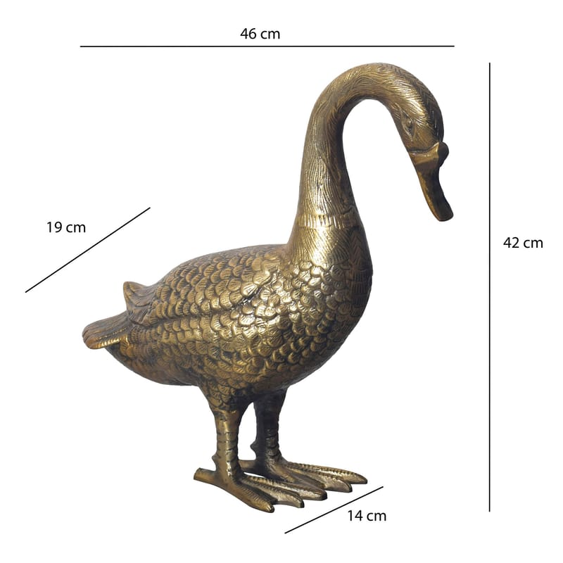 Dalela Dekorationsfigur 42 cm - guldfärgad - Inredning - Dekoration & inredningsdetaljer - Prydnadssaker