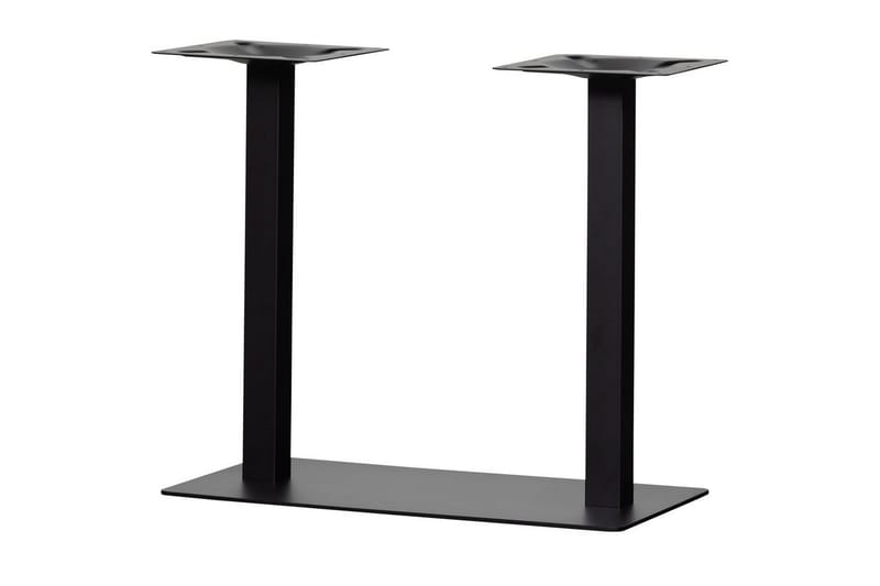 Bordben Bistro Dubbel Fyrkantigt Rör