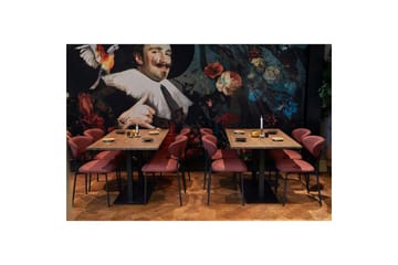 Bordben Bistro Dubbel Fyrkantigt Rör - Inredning - Dekoration & inredningsdetaljer - Dekorbeslag - Beslag - Möbelben