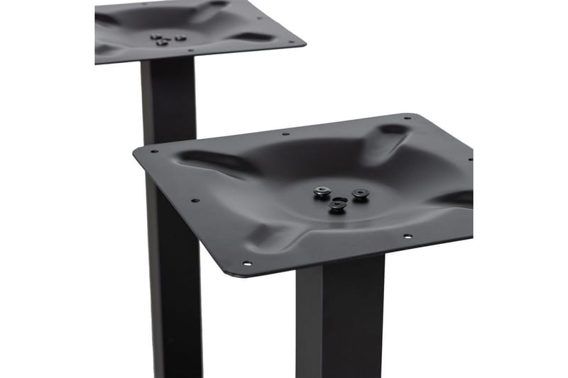 Bordben Bistro Dubbel Fyrkantigt Rör - Inredning - Dekoration & inredningsdetaljer - Dekorbeslag - Beslag - Möbelben