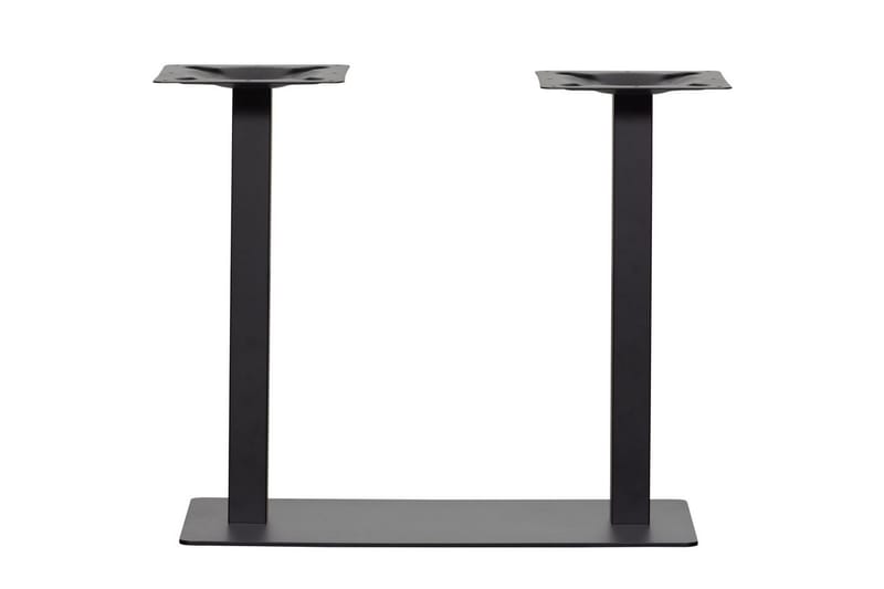 Bordben Bistro Dubbel Fyrkantigt Rör - Inredning - Dekoration & inredningsdetaljer - Dekorbeslag - Beslag - Möbelben