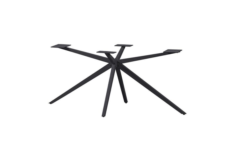 Bordben Holland, Svart, 72x170x80 cm