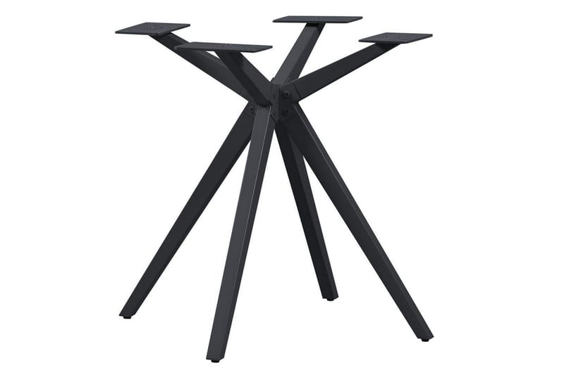 Bordben Holland, Svart, 72x80x80 cm