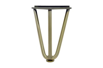 Ben V Metallic 4 st - Metallic - Inredning - Dekoration & inredningsdetaljer - Dekorbeslag - Beslag - Möbelben