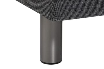 Sängben 4-pack 16 cm Borstad Metall - Grå|Svart - Inredning - Dekoration & inredningsdetaljer - Dekorbeslag - Beslag - Möbelben