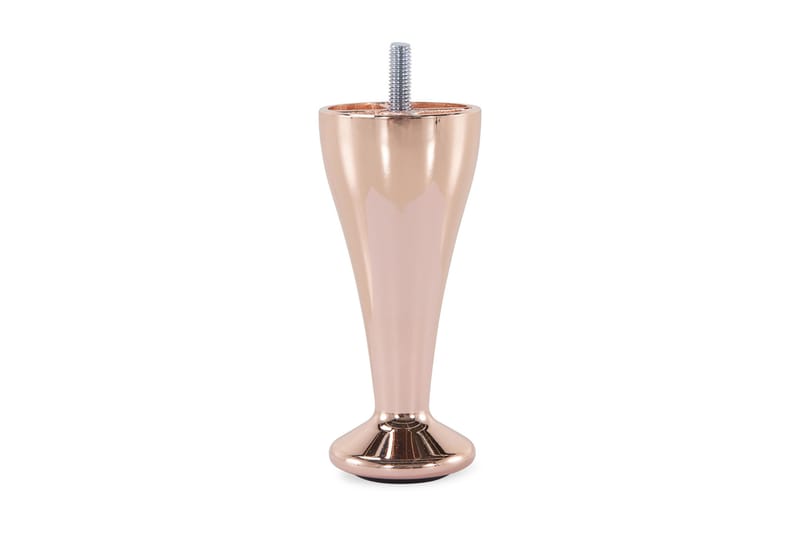 Sängben 4-Pack 12 cm - Roséguld - Inredning - Dekoration & inredningsdetaljer - Dekorbeslag - Beslag - Möbelben
