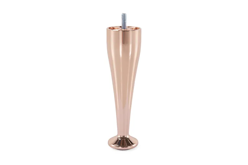 Sängben Rosé 4-Pack 19 cm, Roséguld