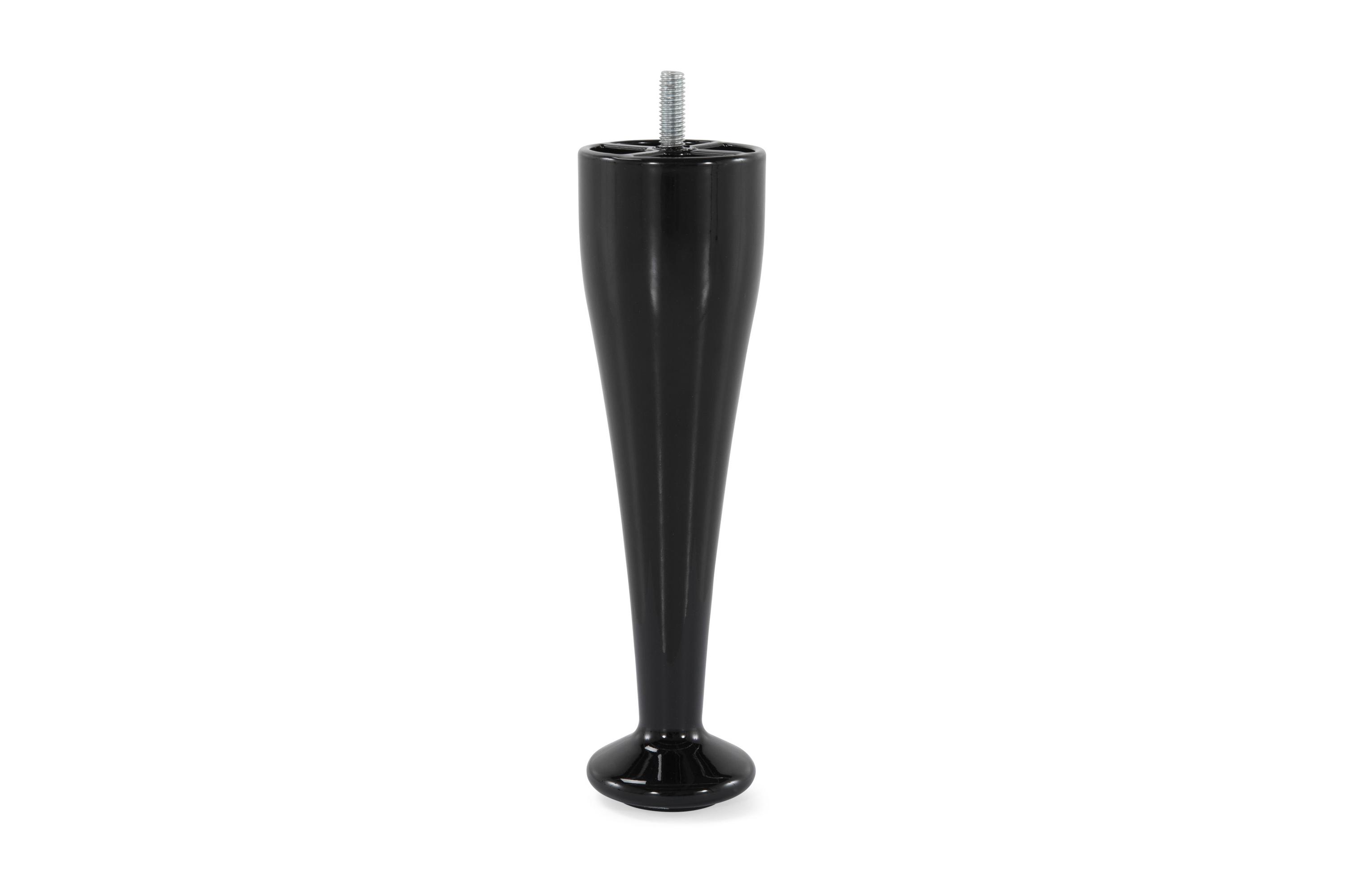 Sängben 4-Pack 19 cm Svart