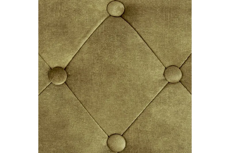 Sittbänk Roseville Grön/guld - Grön/guld - Möbler - Hallmöbler - Hallbänk