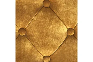 Sittbänk Roseville Gul/Guld - Gul/Guld - Möbler - Hallmöbler - Hallbänk