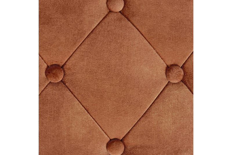 Sittbänk Roseville Rött/guld - Rött/guld - Möbler - Hallmöbler - Hallbänk