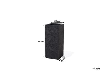 Dion Kruka 33 cm - Svart - Inredning - Dekoration & inredningsdetaljer - Krukor & ytterkrukor - Utomhuskruka