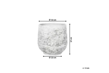 Dioni Kruka 36 cm - Grå - Inredning - Dekoration & inredningsdetaljer - Krukor & ytterkrukor - Utomhuskruka